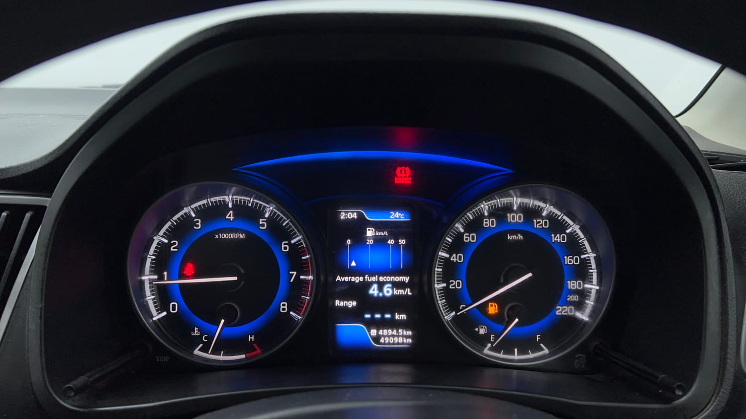 Used 2020 Maruti Suzuki Baleno Zeta Petrol Manual interior CLUSTERMETER VIEW