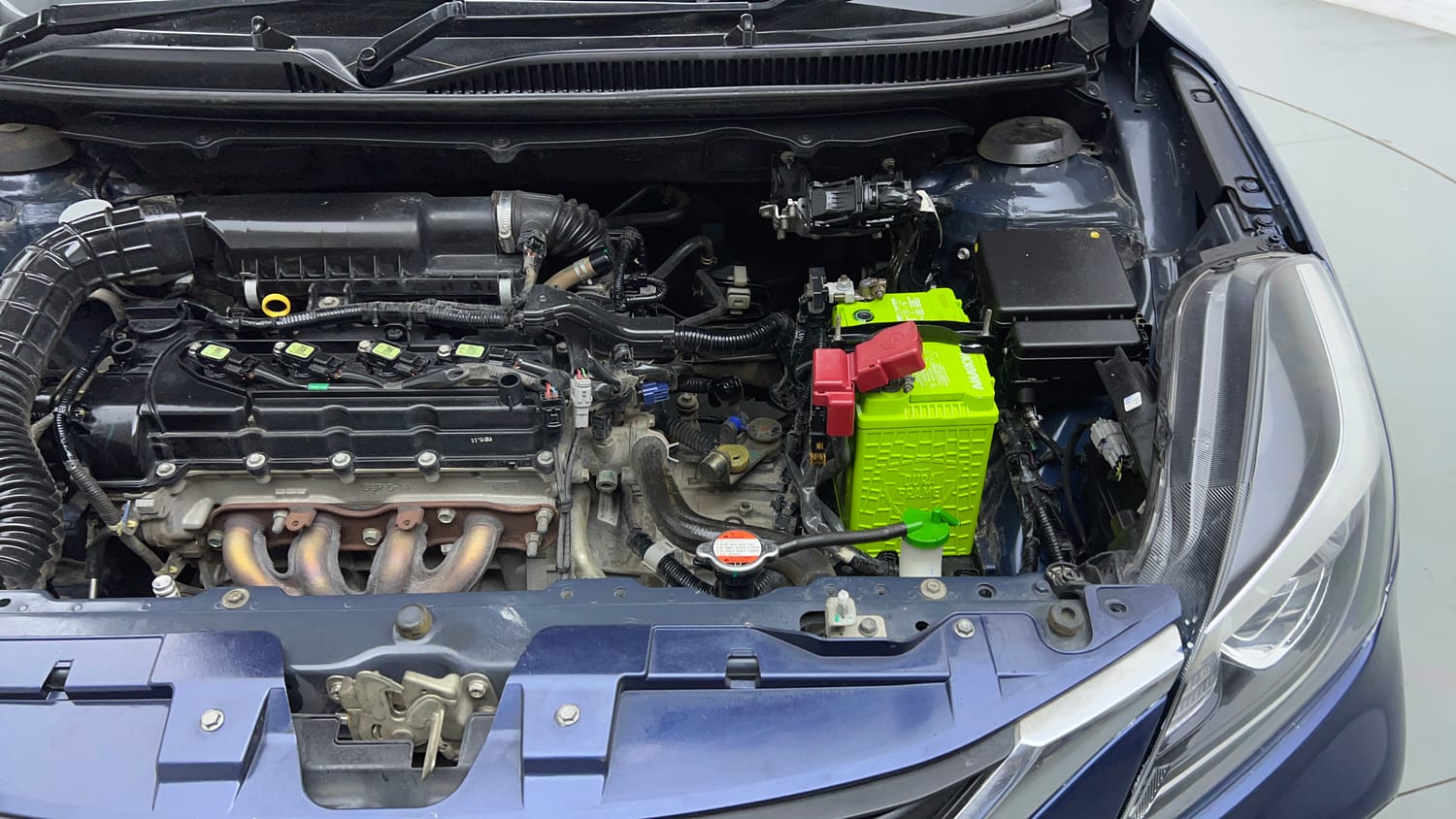 Used 2020 Maruti Suzuki Baleno Zeta Petrol Manual engine ENGINE LEFT SIDE VIEW
