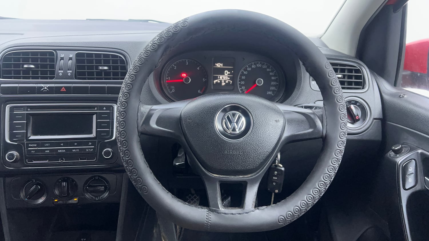 Used 2018 Volkswagen Polo Comfortline 1.5L (D) Diesel Manual interior STEERING VIEW