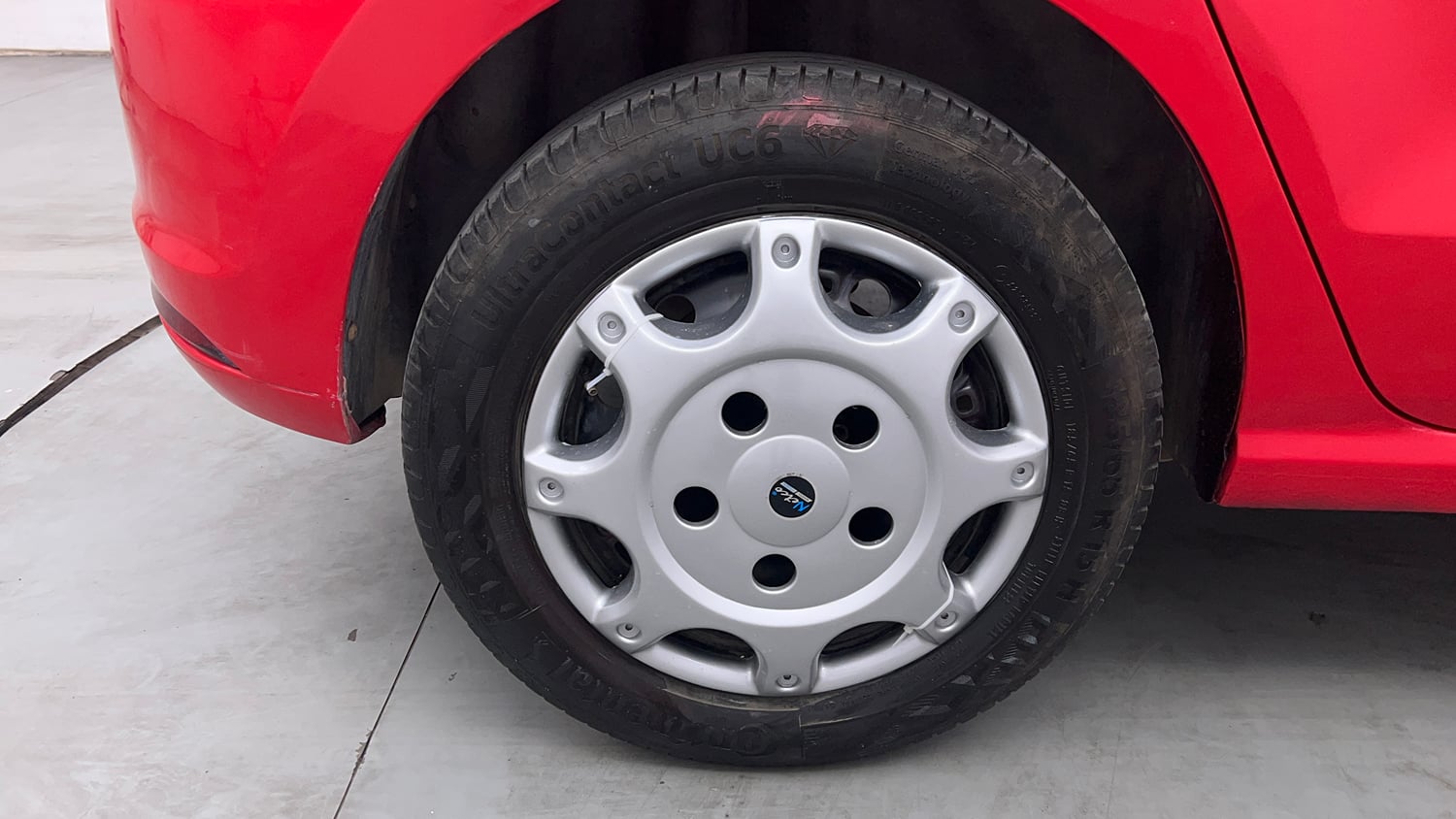 Used 2018 Volkswagen Polo Comfortline 1.5L (D) Diesel Manual tyres RIGHT REAR TYRE RIM VIEW
