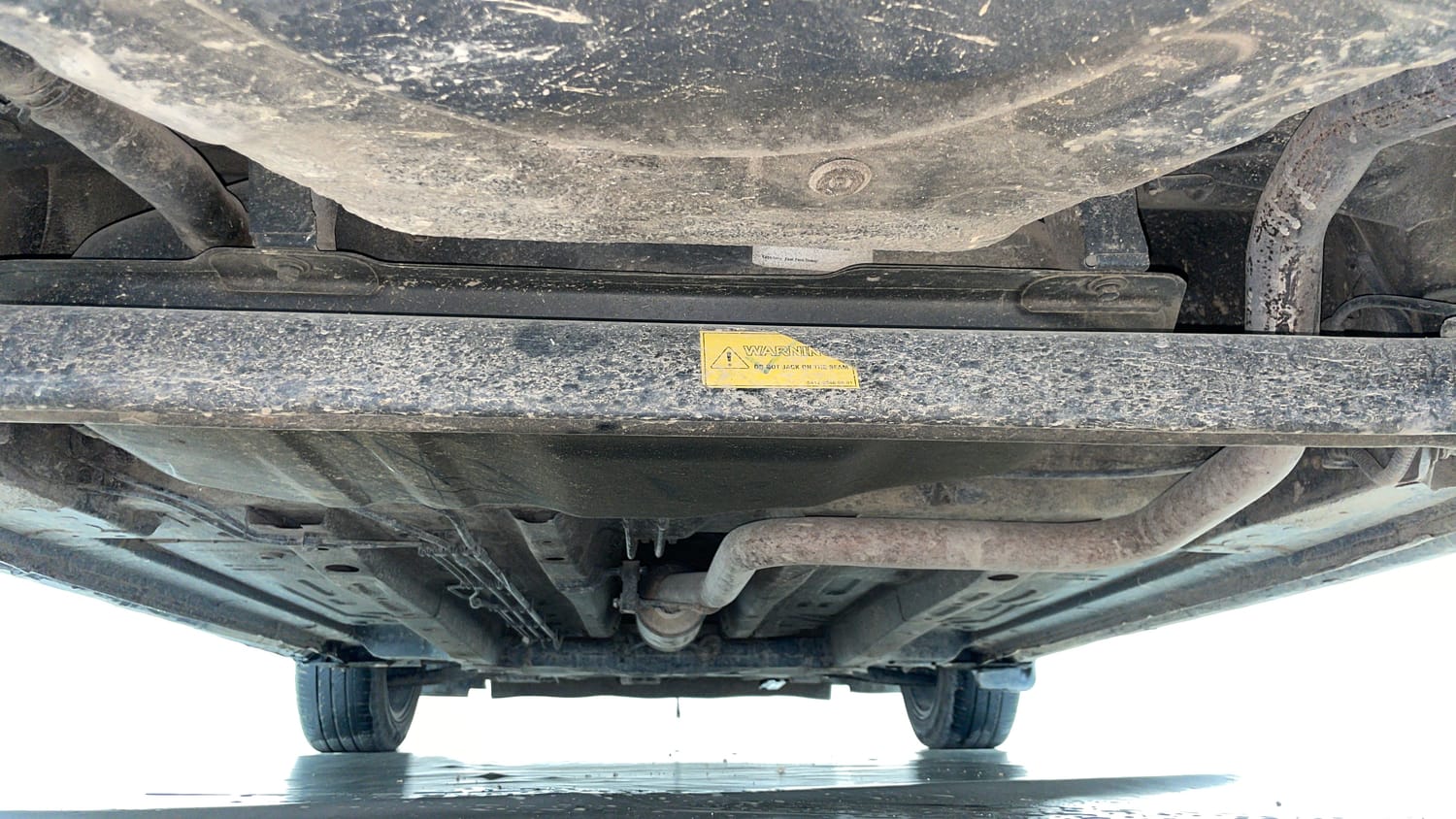 Used 2022 Tata Altroz XZ Plus Diesel Diesel Manual extra REAR UNDERBODY VIEW (TAKEN FROM REAR)