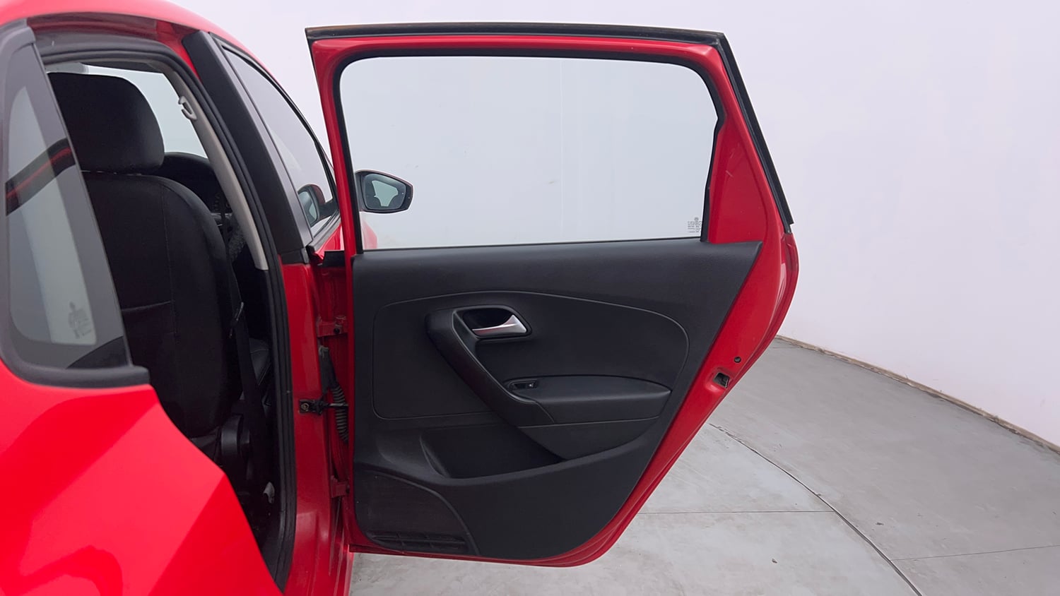 Used 2018 Volkswagen Polo Comfortline 1.5L (D) Diesel Manual interior RIGHT REAR DOOR OPEN VIEW
