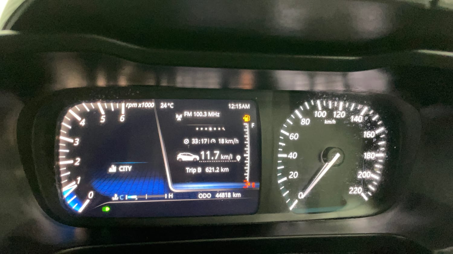 Used 2022 Tata Altroz XZ Plus Diesel Diesel Manual interior CLUSTERMETER VIEW