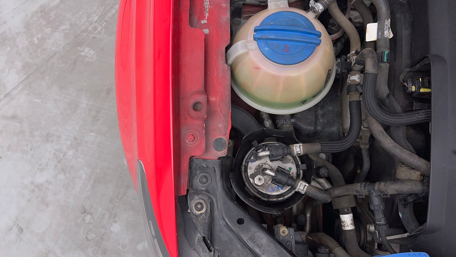 Used 2018 Volkswagen Polo Comfortline 1.5L (D) Diesel Manual engine ENGINE RIGHT SIDE VIEW