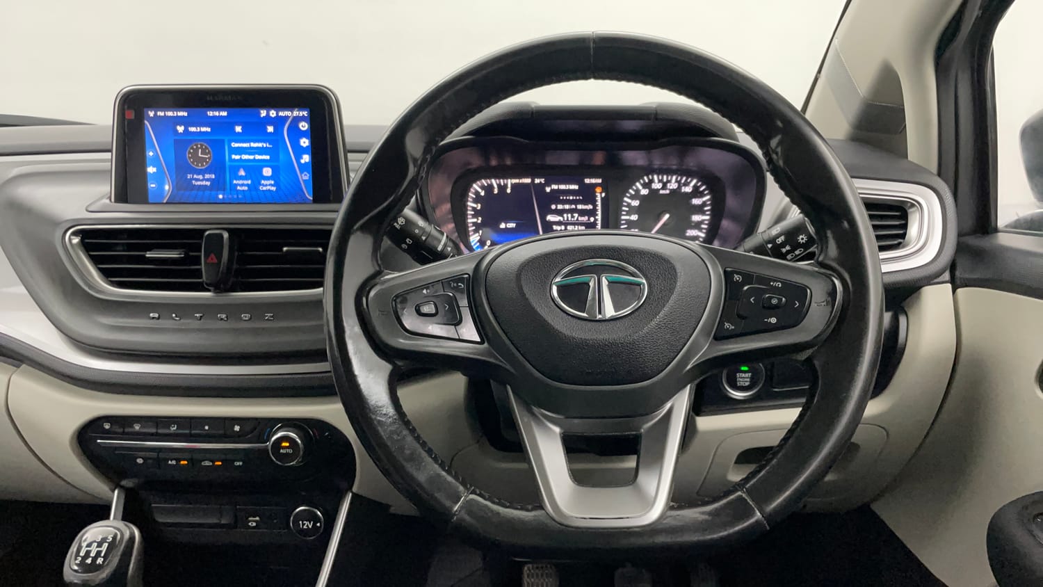 Used 2022 Tata Altroz XZ Plus Diesel Diesel Manual interior STEERING VIEW