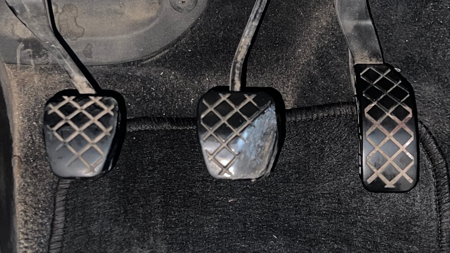 Used 2018 Volkswagen Polo Comfortline 1.5L (D) Diesel Manual interior PEDALS VIEW
