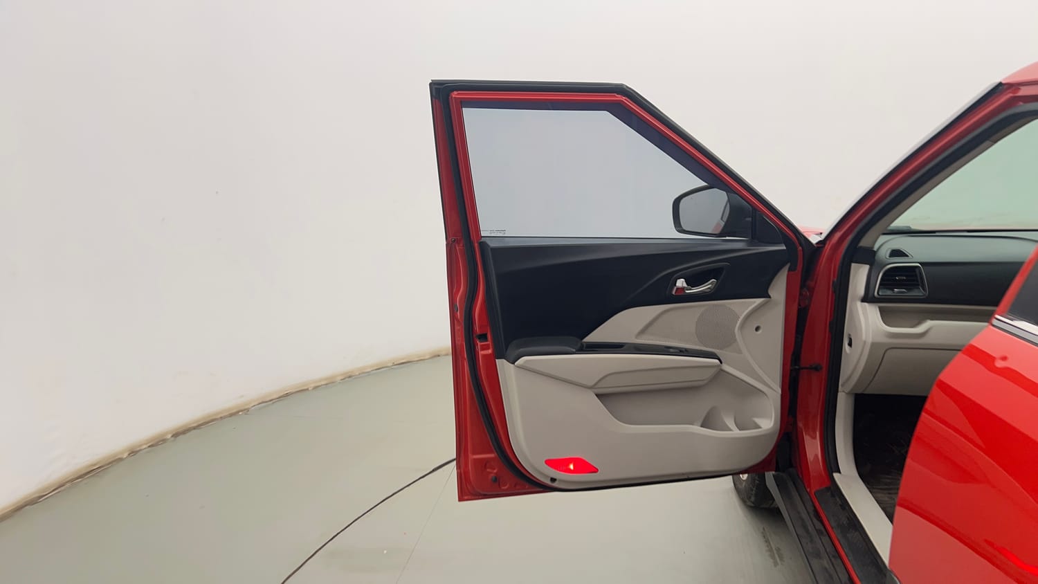 Used 2020 Mahindra XUV 300 W8 1.2 Petrol Petrol Manual interior LEFT FRONT DOOR OPEN VIEW