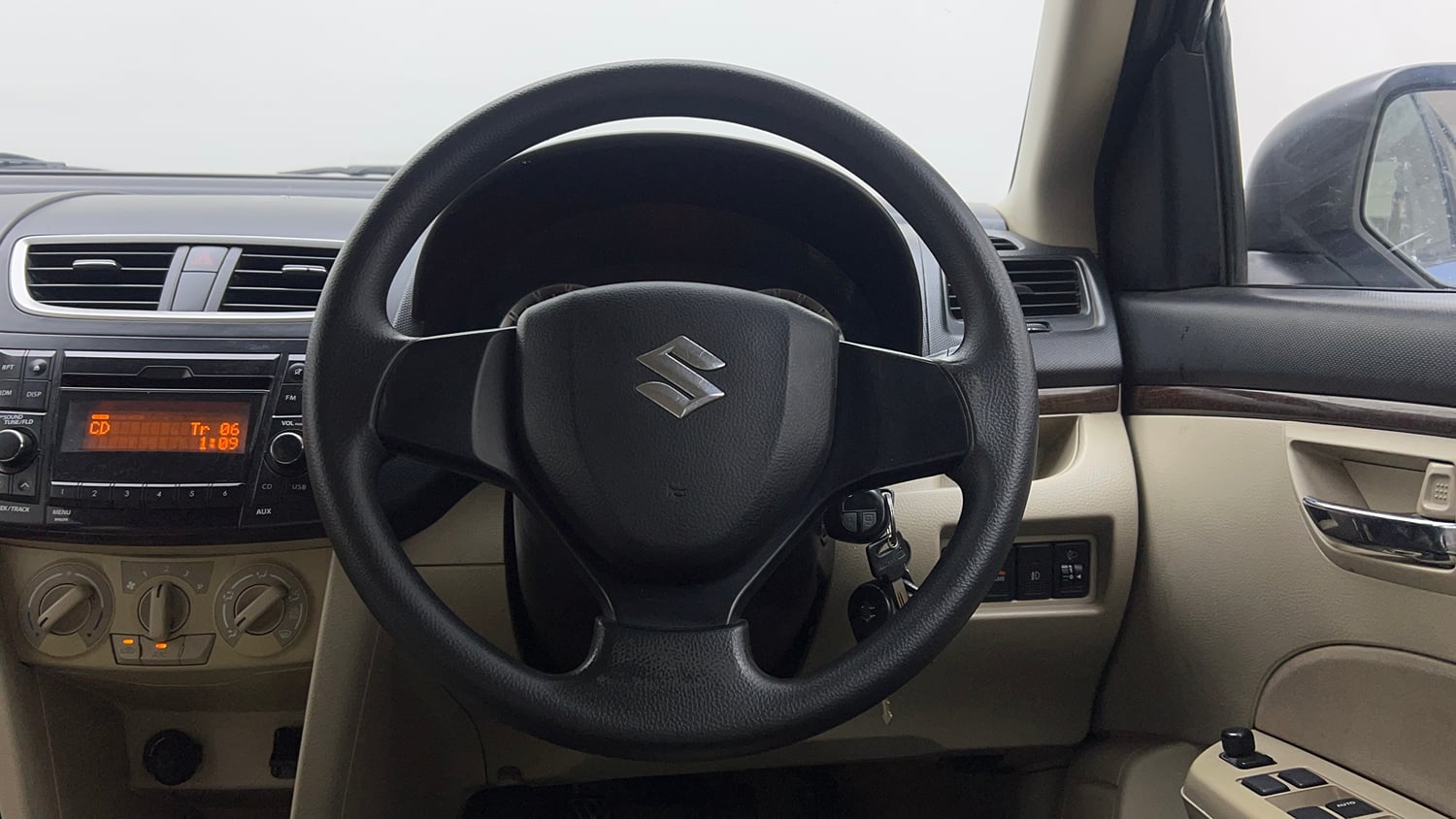 Used 2015 Maruti Suzuki Swift Dzire VXI Petrol Manual interior STEERING VIEW