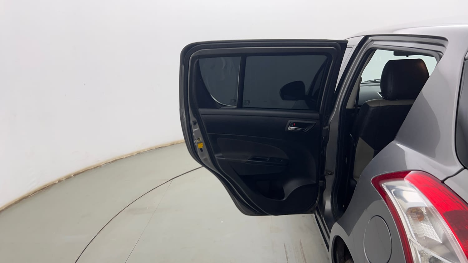 Used 2012 Maruti Suzuki Swift VXi Petrol Manual interior LEFT REAR DOOR OPEN VIEW