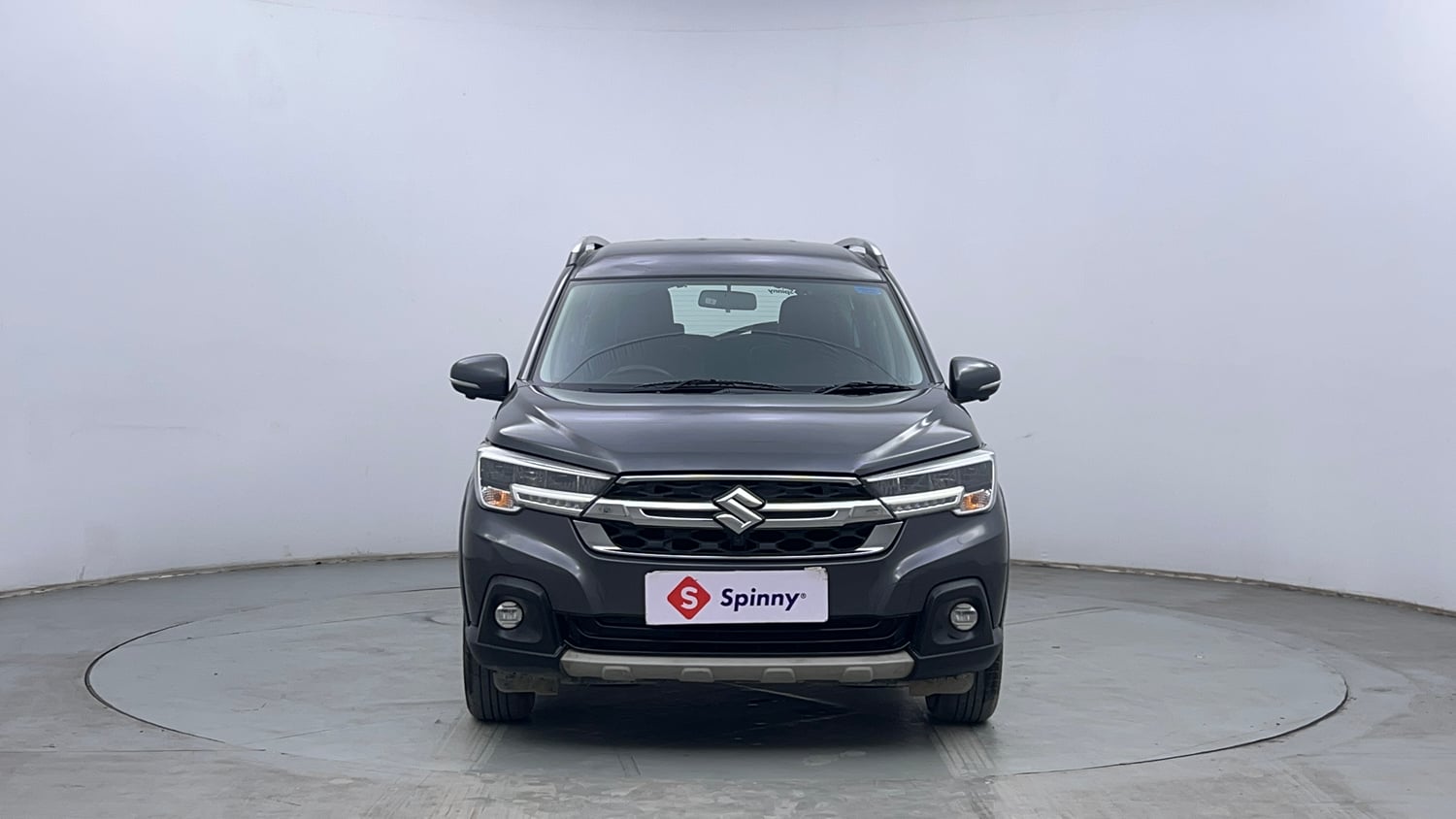 Used 2022 Maruti Suzuki XL6 Alpha Plus AT Petrol Petrol Automatic exterior FRONT VIEW