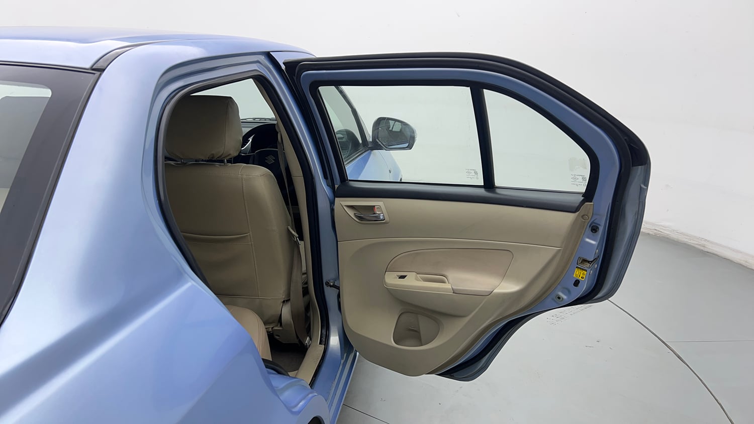 Used 2015 Maruti Suzuki Swift Dzire VXI Petrol Manual interior RIGHT REAR DOOR OPEN VIEW