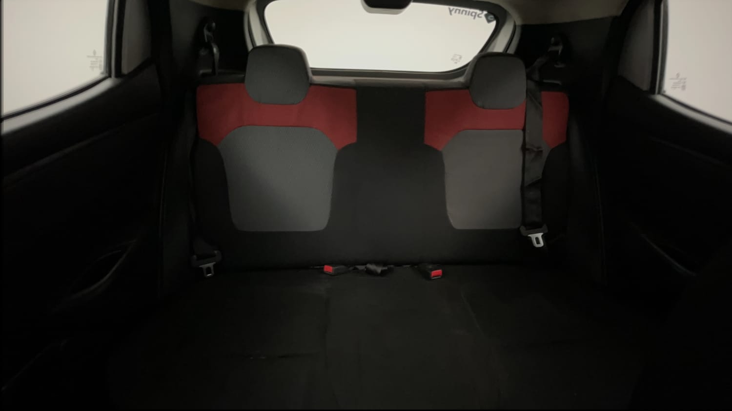 Used 2017 Renault Kwid 1.0 RXT Petrol Manual interior REAR SEAT CONDITION VIEW
