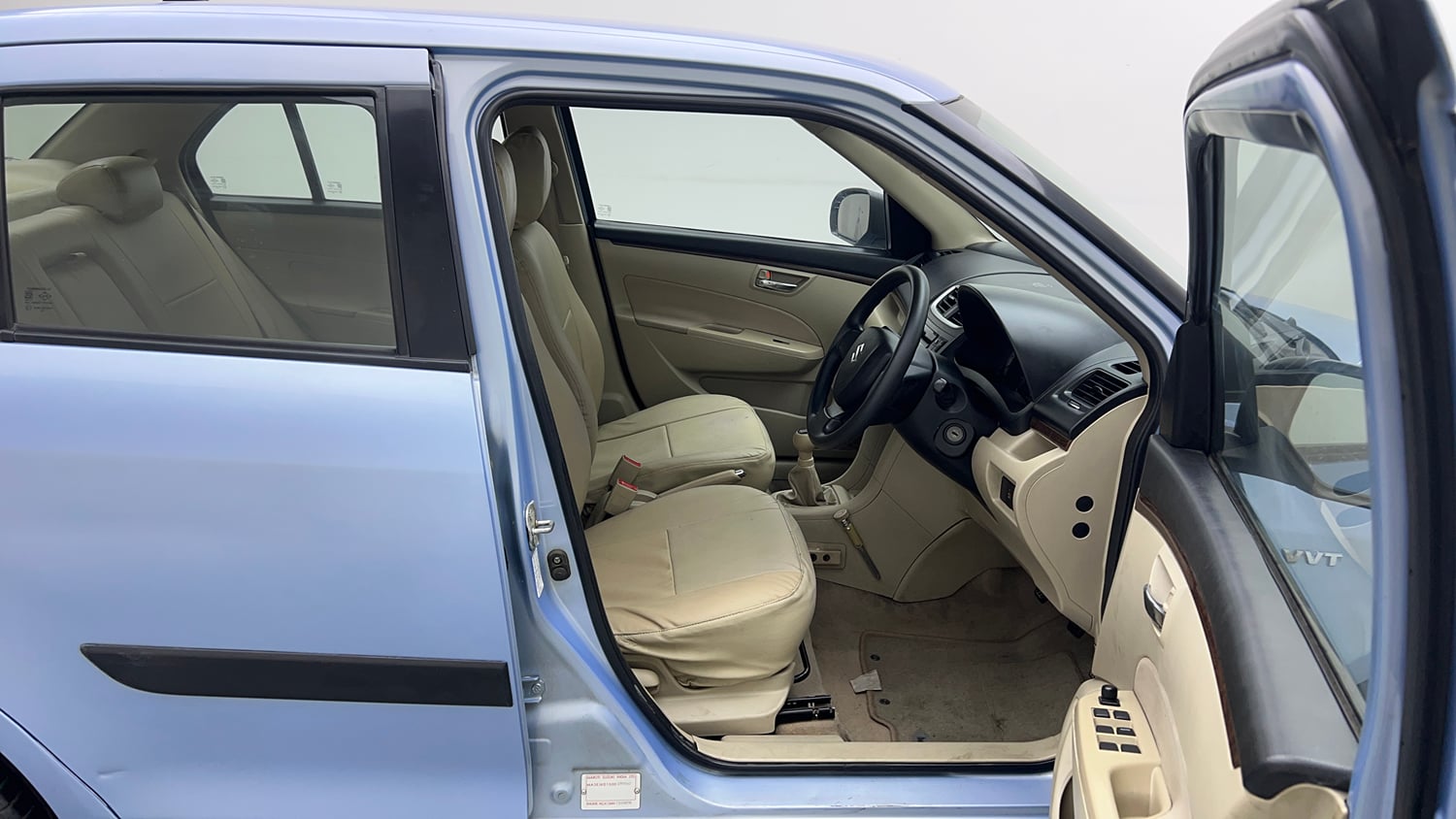 Used 2015 Maruti Suzuki Swift Dzire VXI Petrol Manual interior RIGHT SIDE FRONT DOOR CABIN VIEW
