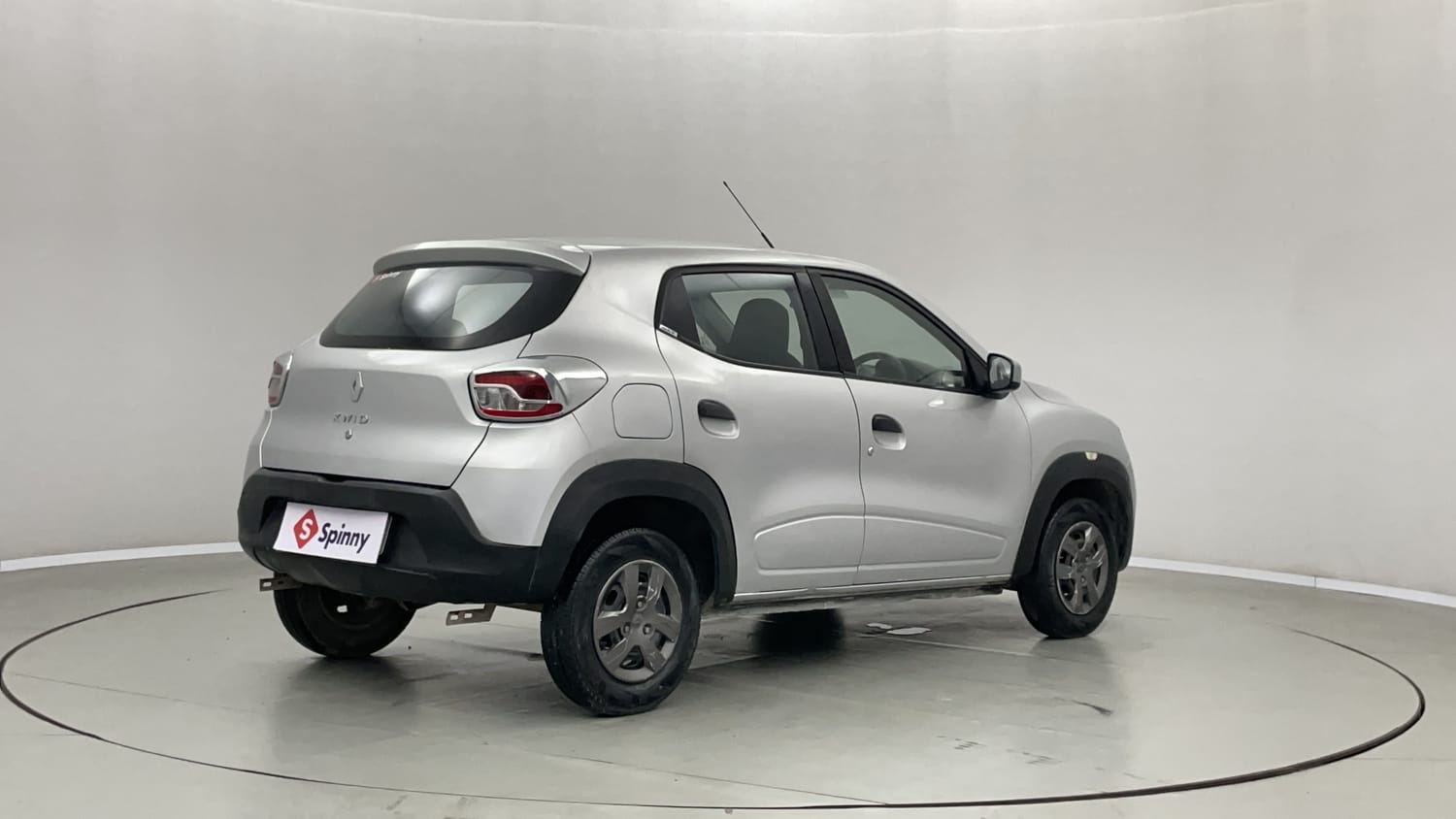 Used 2017 Renault Kwid 1.0 RXT Petrol Manual exterior RIGHT REAR CORNER VIEW