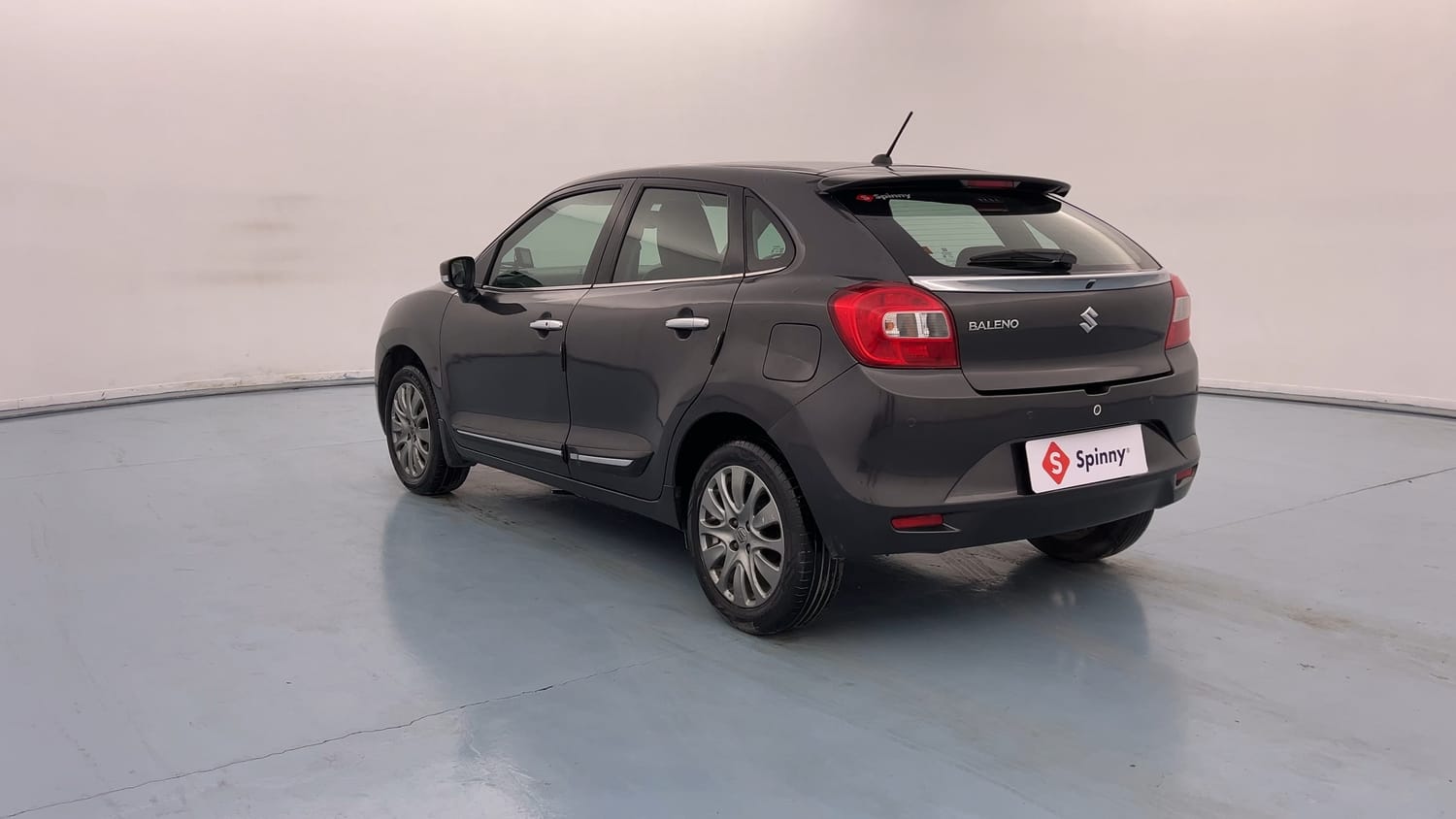 Used 2016 Maruti Suzuki Baleno Zeta 1.2 Petrol Manual exterior LEFT REAR CORNER VIEW