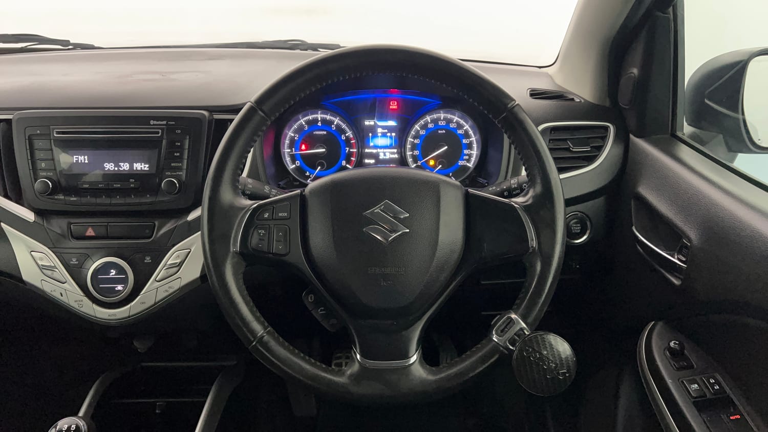 Used 2016 Maruti Suzuki Baleno Zeta 1.2 Petrol Manual interior STEERING VIEW