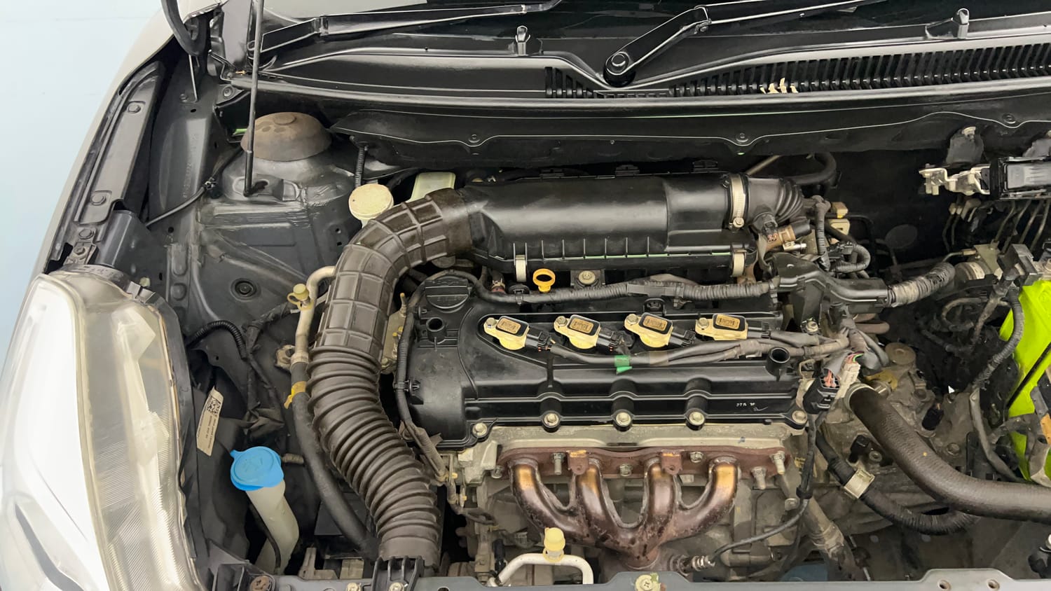 Used 2016 Maruti Suzuki Baleno Zeta 1.2 Petrol Manual engine ENGINE RIGHT SIDE VIEW