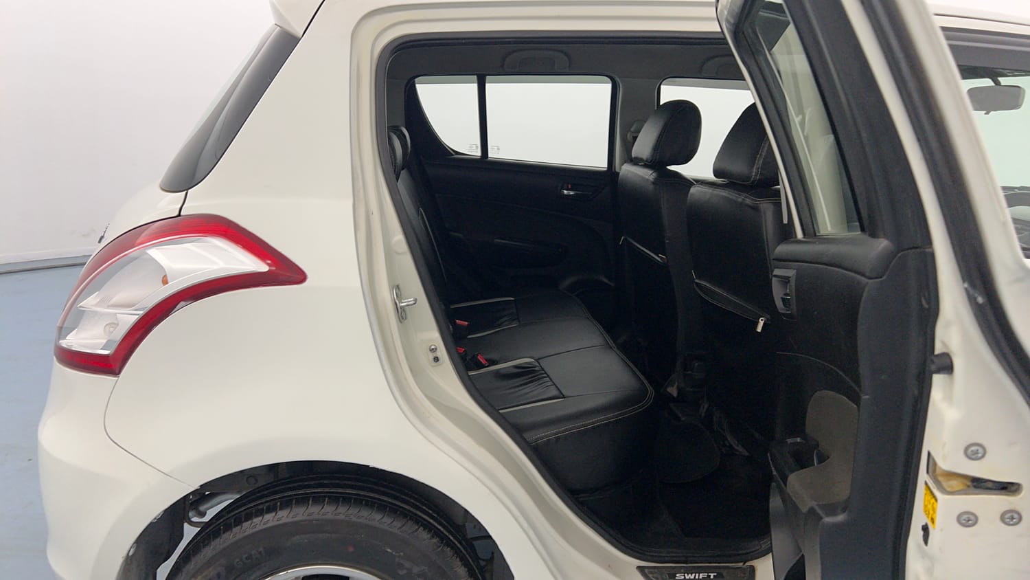 Used 2014 Maruti Suzuki Swift VXi Petrol Manual interior RIGHT SIDE REAR DOOR CABIN VIEW