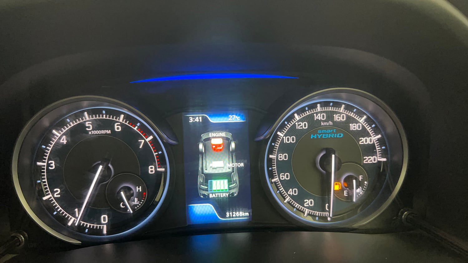 Used 2023 Maruti Suzuki XL6 Alpha MT Petrol Petrol Manual interior CLUSTERMETER VIEW