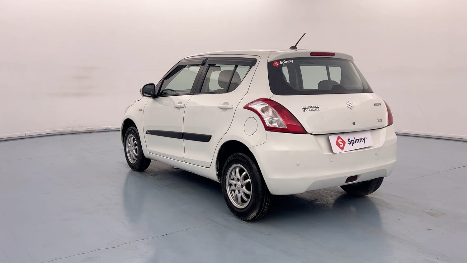 Used 2014 Maruti Suzuki Swift VXi Petrol Manual exterior LEFT REAR CORNER VIEW