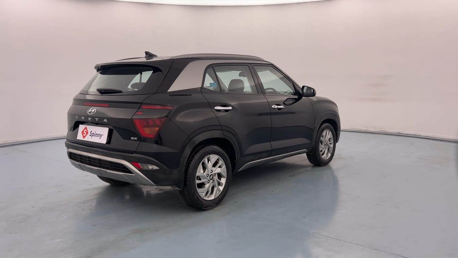 Used 2023 Hyundai Creta SX 1.5 Petrol Petrol Manual exterior RIGHT REAR CORNER VIEW