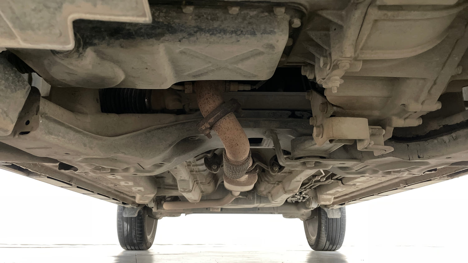 Used 2025 Tata Curvv Accomplished Plus A 1.5 Kryojet Diesel 6MT Diesel Manual extra FRONT LEFT UNDERBODY VIEW