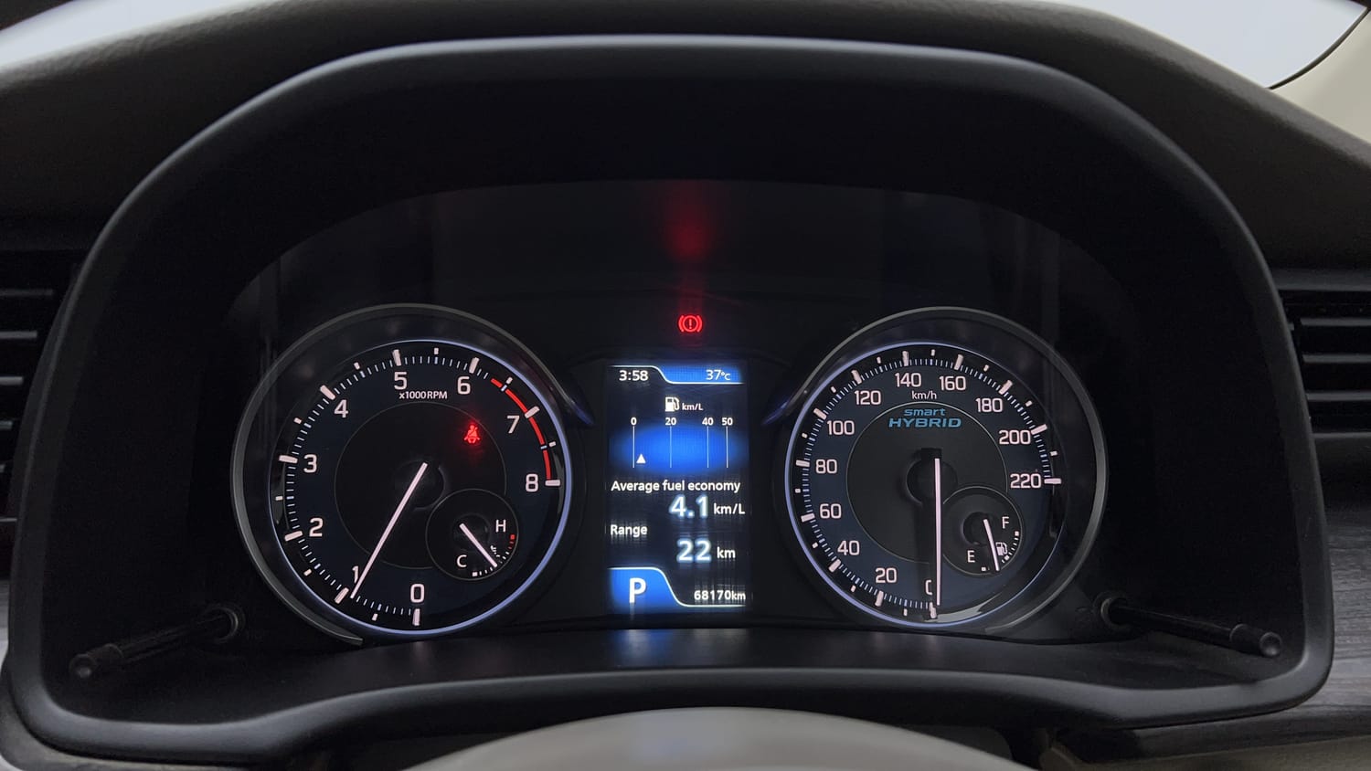 Used 2023 Maruti Suzuki Ertiga ZXi Plus AT Petrol Automatic interior CLUSTERMETER VIEW