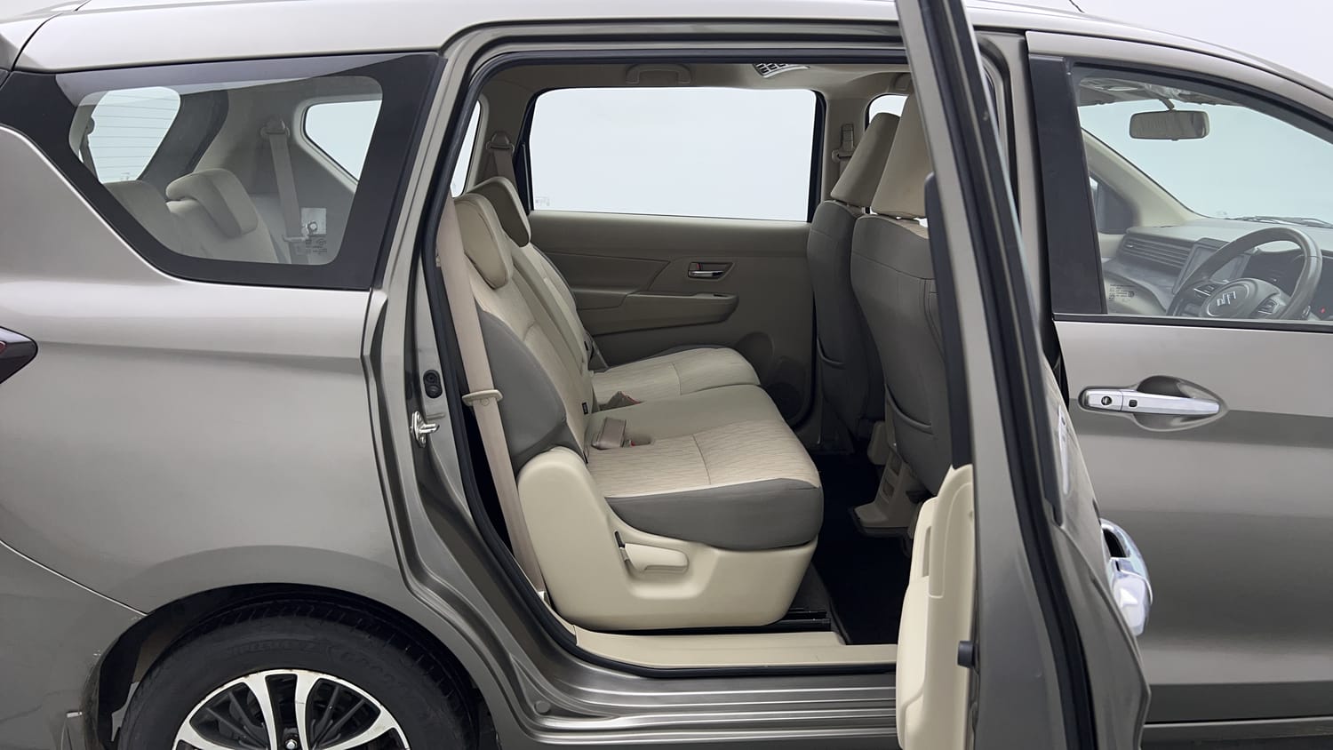 Used 2023 Maruti Suzuki Ertiga ZXi Plus AT Petrol Automatic interior RIGHT SIDE REAR DOOR CABIN VIEW