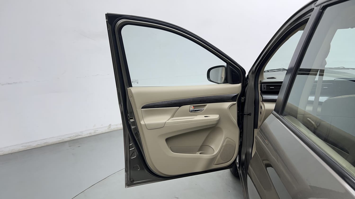 Used 2023 Maruti Suzuki Ertiga ZXi Plus AT Petrol Automatic interior LEFT FRONT DOOR OPEN VIEW
