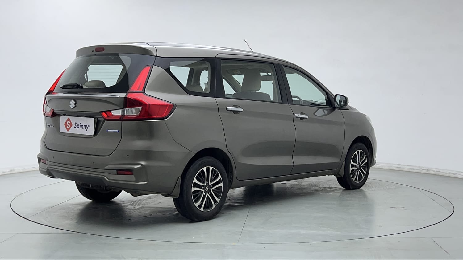 Used 2023 Maruti Suzuki Ertiga ZXi Plus AT Petrol Automatic exterior RIGHT REAR CORNER VIEW