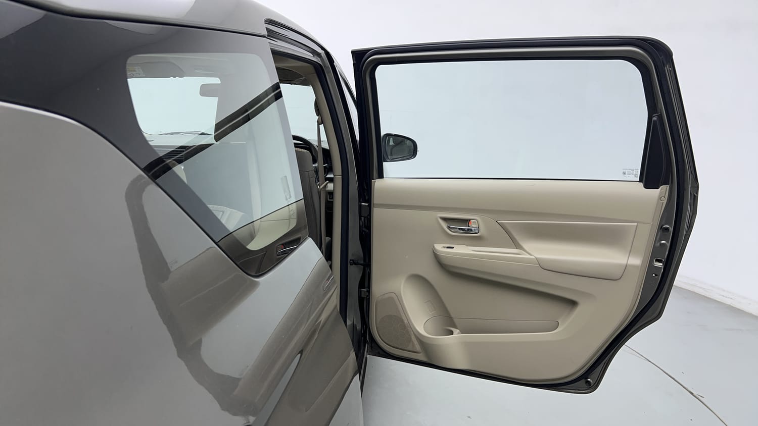 Used 2023 Maruti Suzuki Ertiga ZXi Plus AT Petrol Automatic interior RIGHT REAR DOOR OPEN VIEW