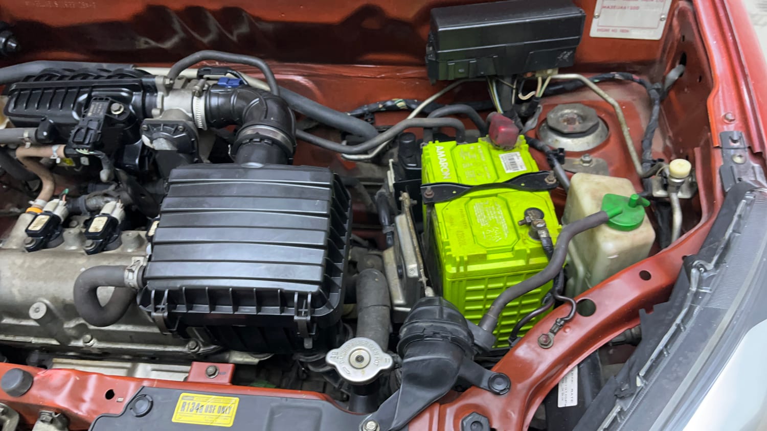 Used 2016 Maruti Suzuki Alto 800 LXi Petrol Manual engine ENGINE LEFT SIDE VIEW