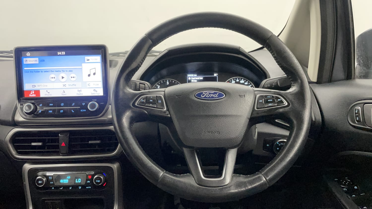 Used 2019 Ford EcoSport Titanium 1.5L TDCi Diesel Manual interior STEERING VIEW