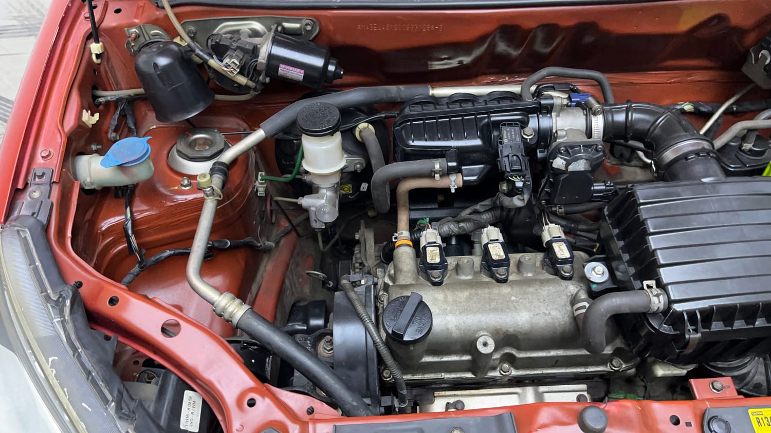 Used 2016 Maruti Suzuki Alto 800 LXi Petrol Manual engine ENGINE RIGHT SIDE VIEW
