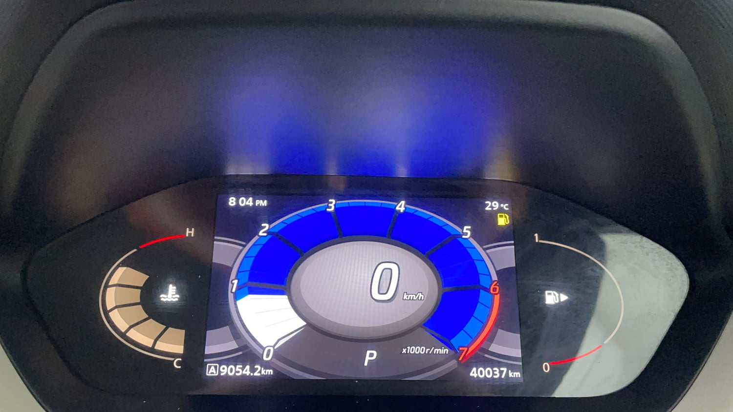 Used 2023 Nissan Magnite XV Premium Turbo CVT Petrol Automatic interior CLUSTERMETER VIEW