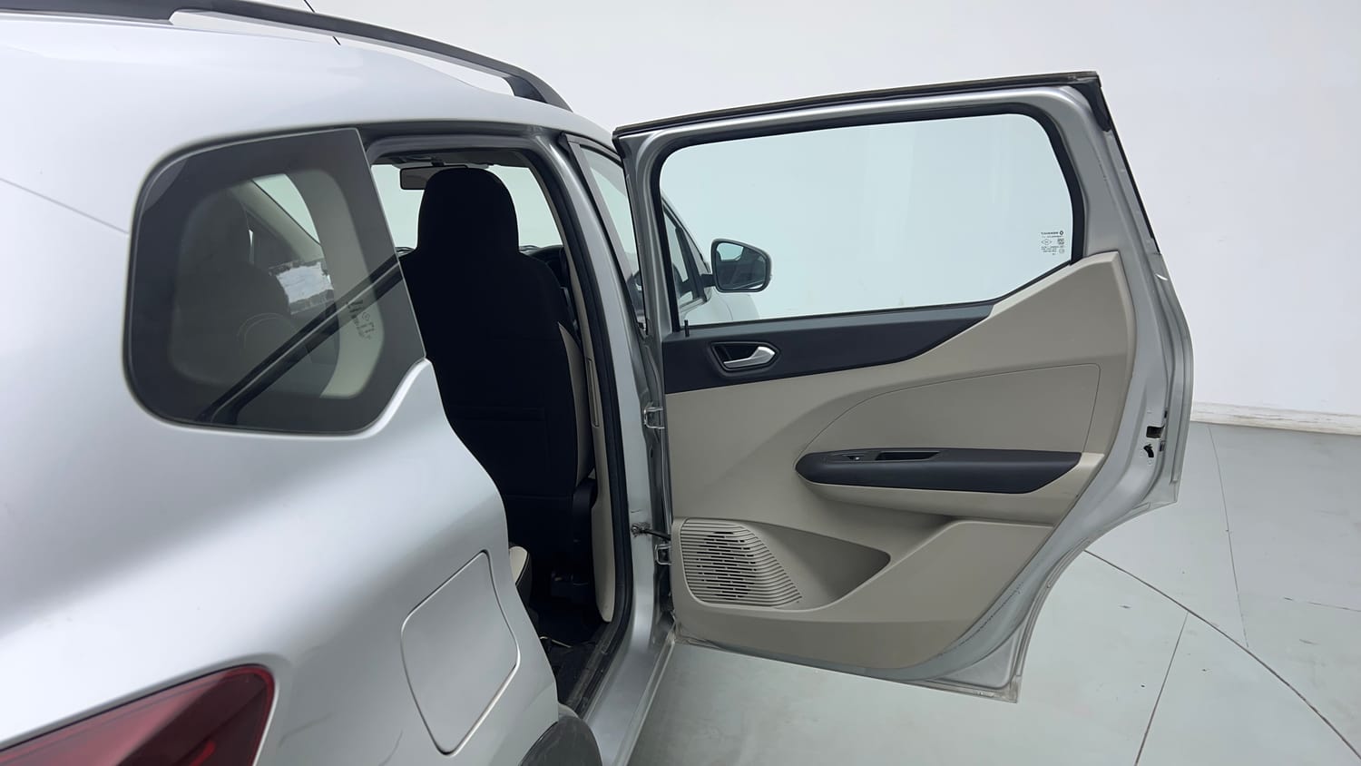Used 2022 Renault Triber RXZ EASY-R AMT Petrol Automatic interior RIGHT REAR DOOR OPEN VIEW