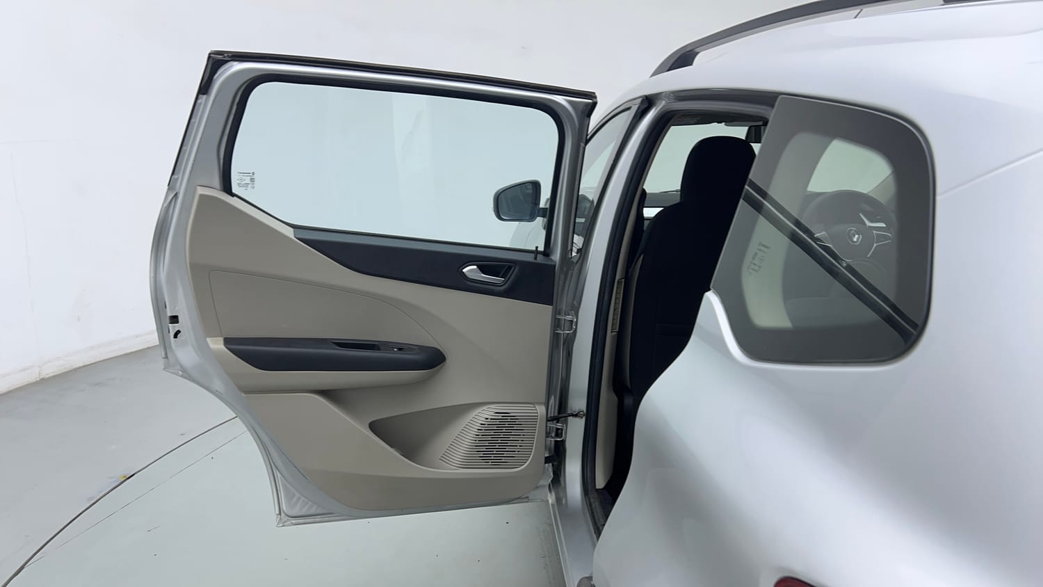 Used 2022 Renault Triber RXZ EASY-R AMT Petrol Automatic interior LEFT REAR DOOR OPEN VIEW
