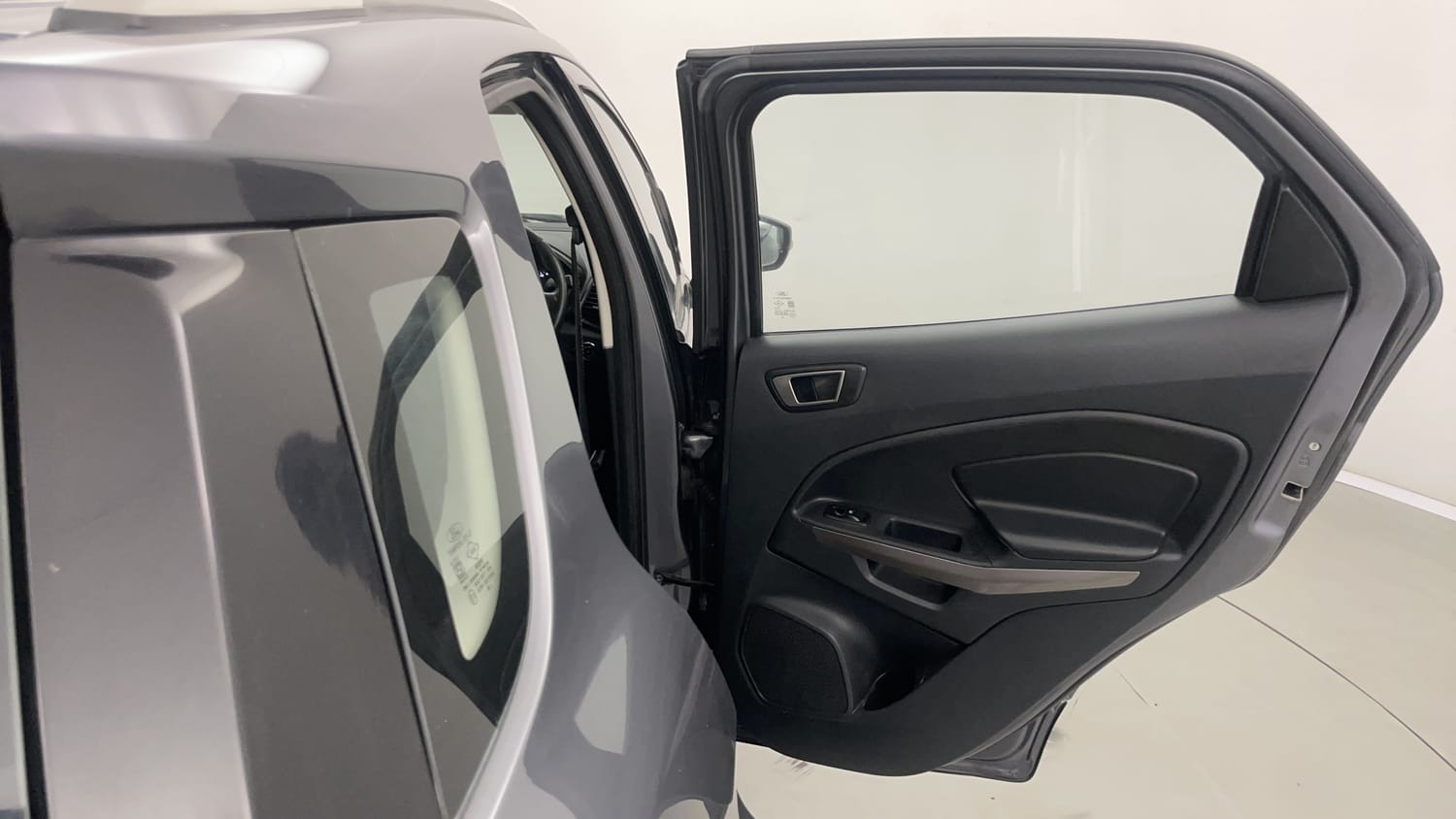 Used 2019 Ford EcoSport Titanium 1.5L TDCi Diesel Manual interior RIGHT REAR DOOR OPEN VIEW