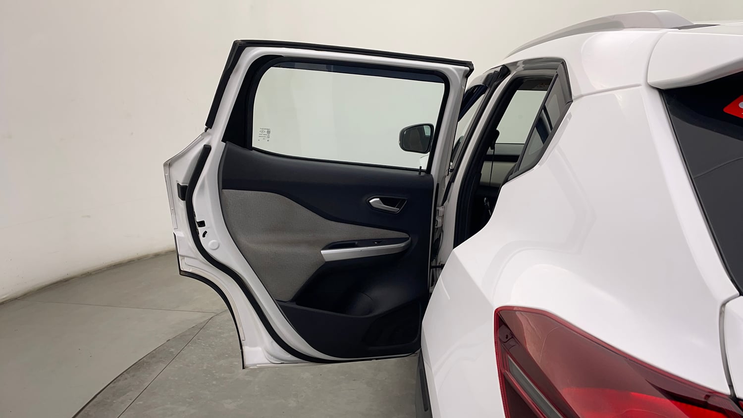 Used 2023 Nissan Magnite XV Premium Turbo CVT Petrol Automatic interior LEFT REAR DOOR OPEN VIEW