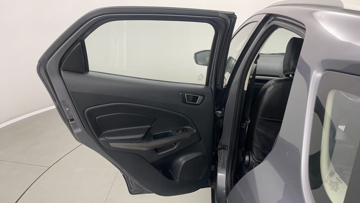 Used 2019 Ford EcoSport Titanium 1.5L TDCi Diesel Manual interior LEFT REAR DOOR OPEN VIEW