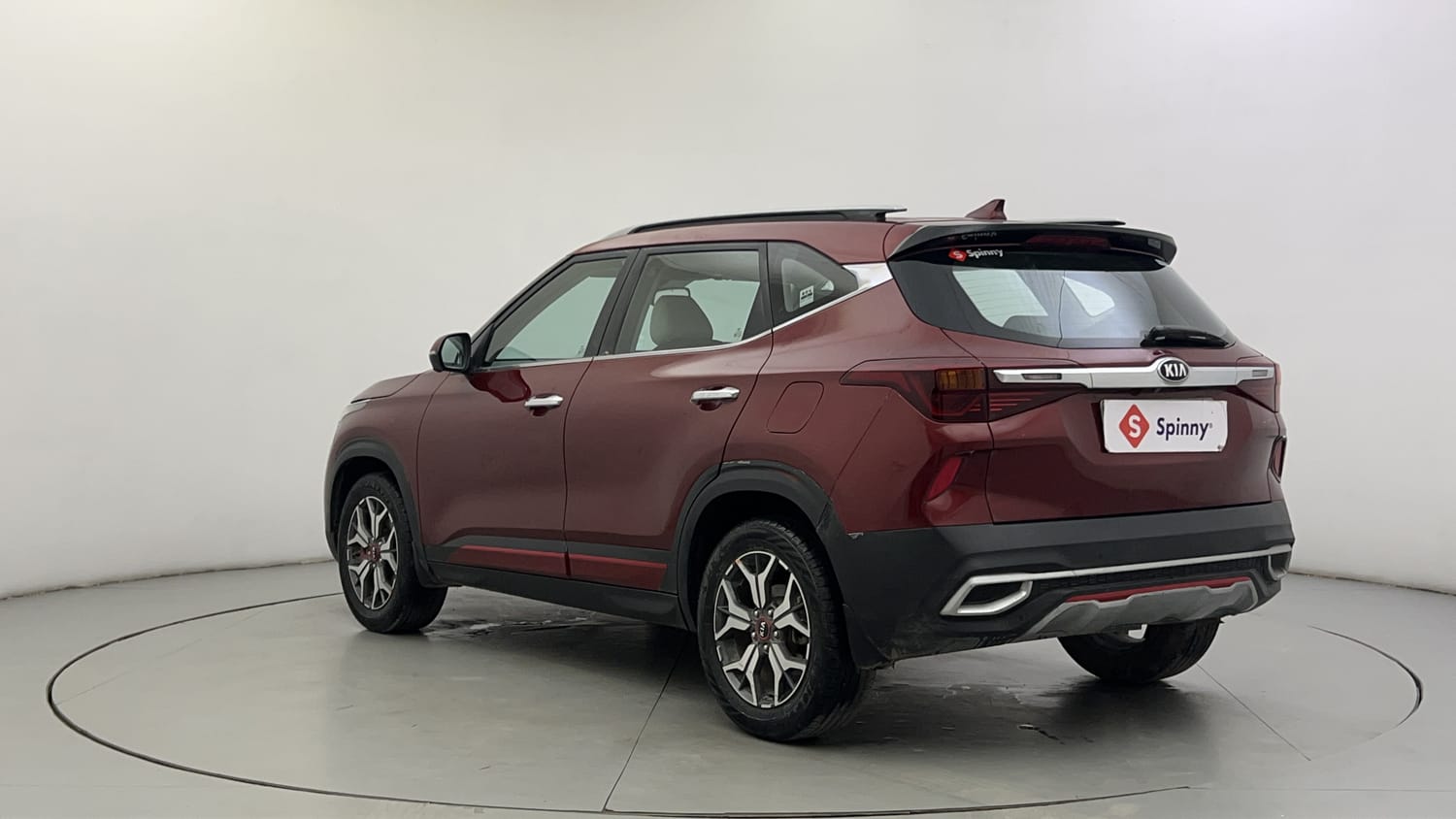 Used 2019 kia Seltos GTX Plus DCT 1.4 Petrol Automatic exterior LEFT REAR CORNER VIEW