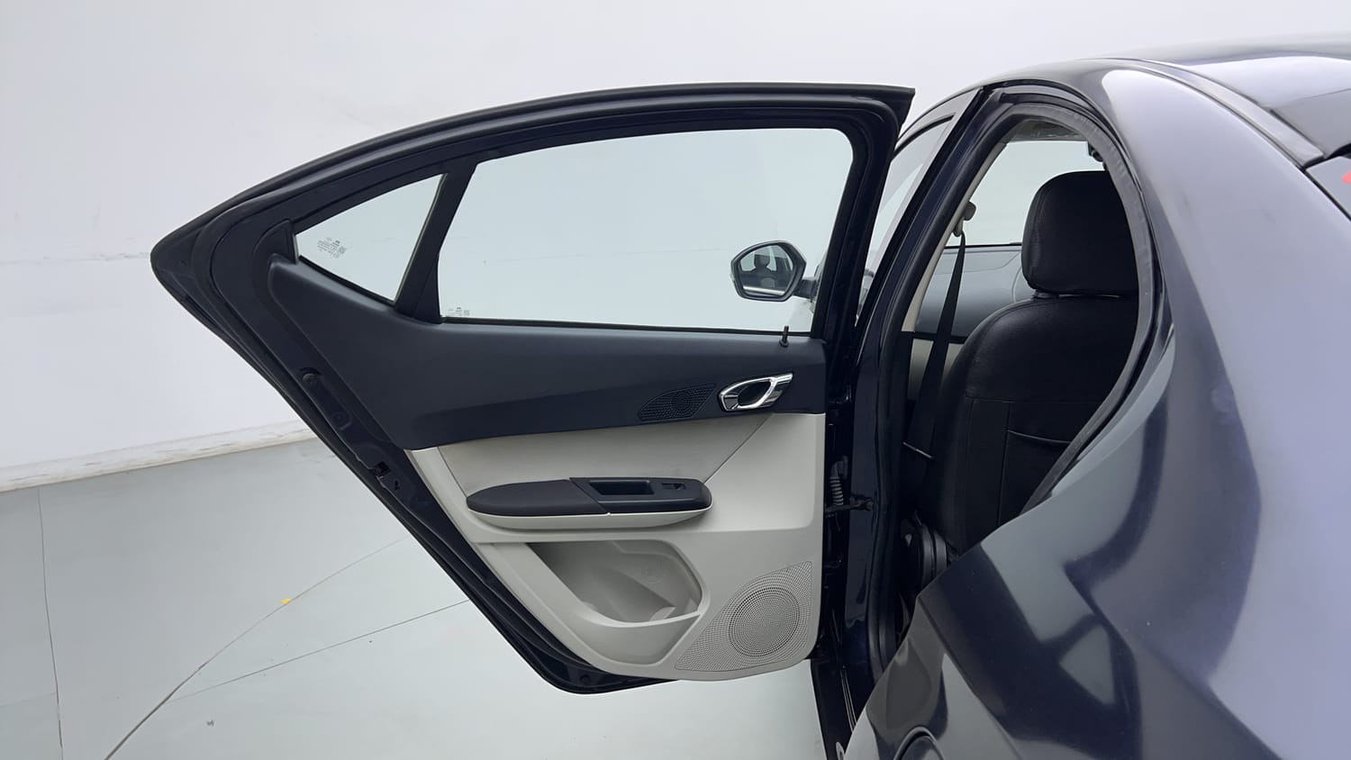 Used 2022 Tata Tigor XZ Plus CNG Cng Manual interior LEFT REAR DOOR OPEN VIEW