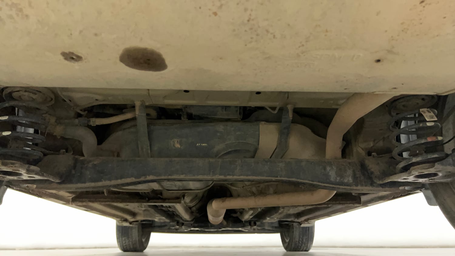 Used 2019 kia Seltos GTX Plus DCT 1.4 Petrol Automatic extra REAR UNDERBODY VIEW (TAKEN FROM REAR)