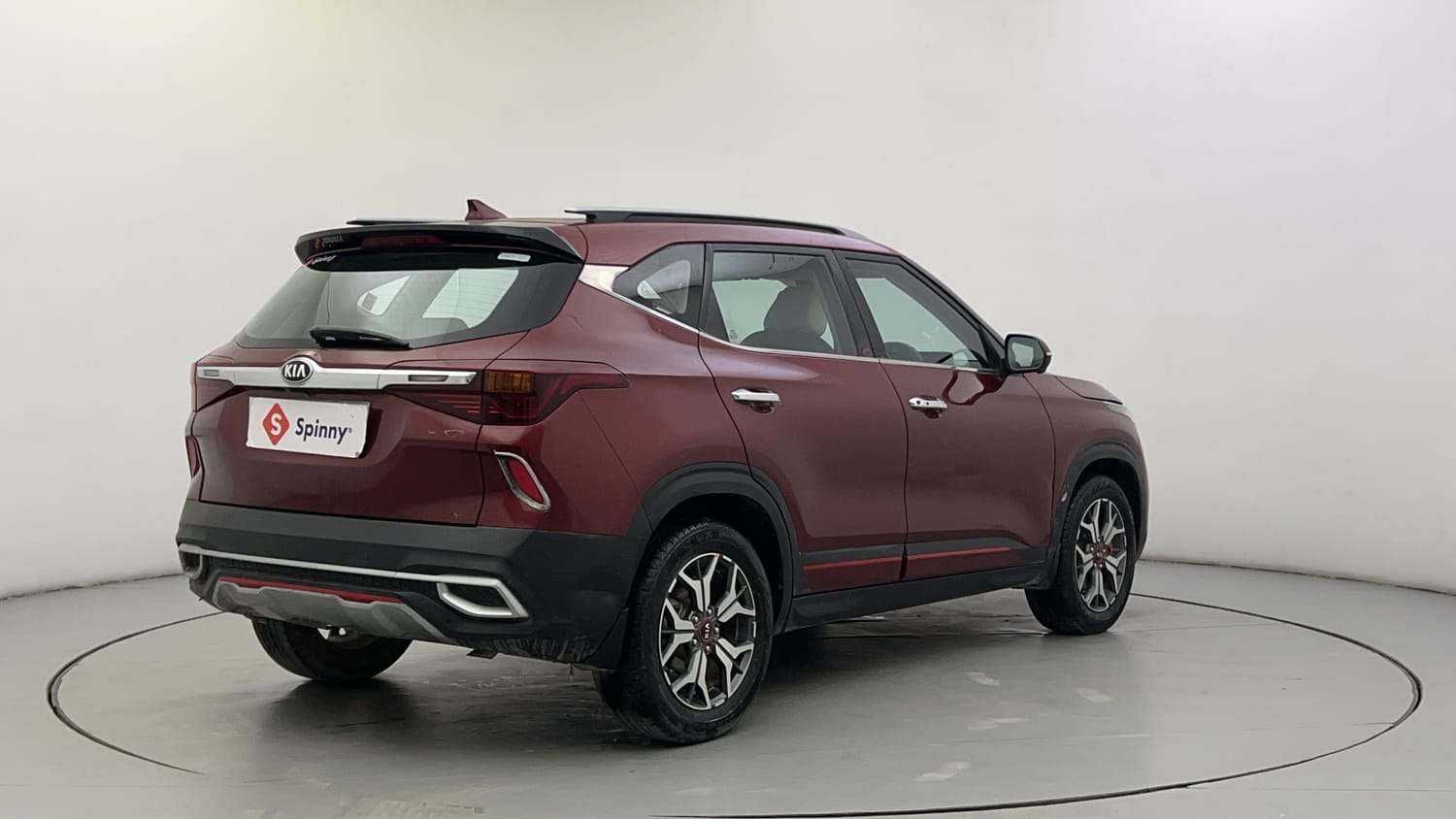 Used 2019 kia Seltos GTX Plus DCT 1.4 Petrol Automatic exterior RIGHT REAR CORNER VIEW