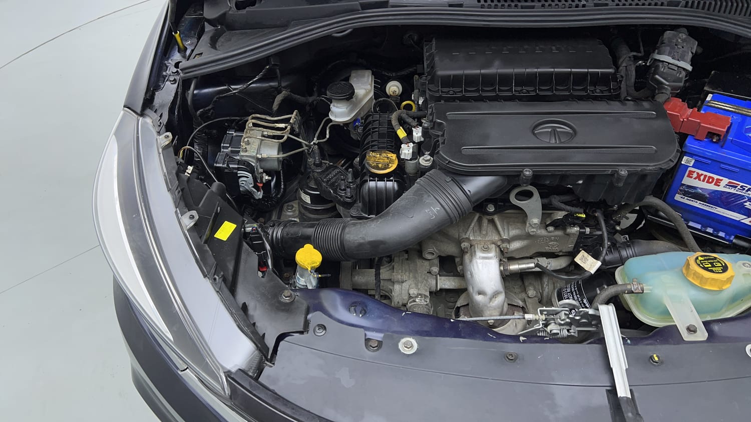 Used 2022 Tata Tigor XZ Plus CNG Cng Manual engine ENGINE RIGHT SIDE VIEW