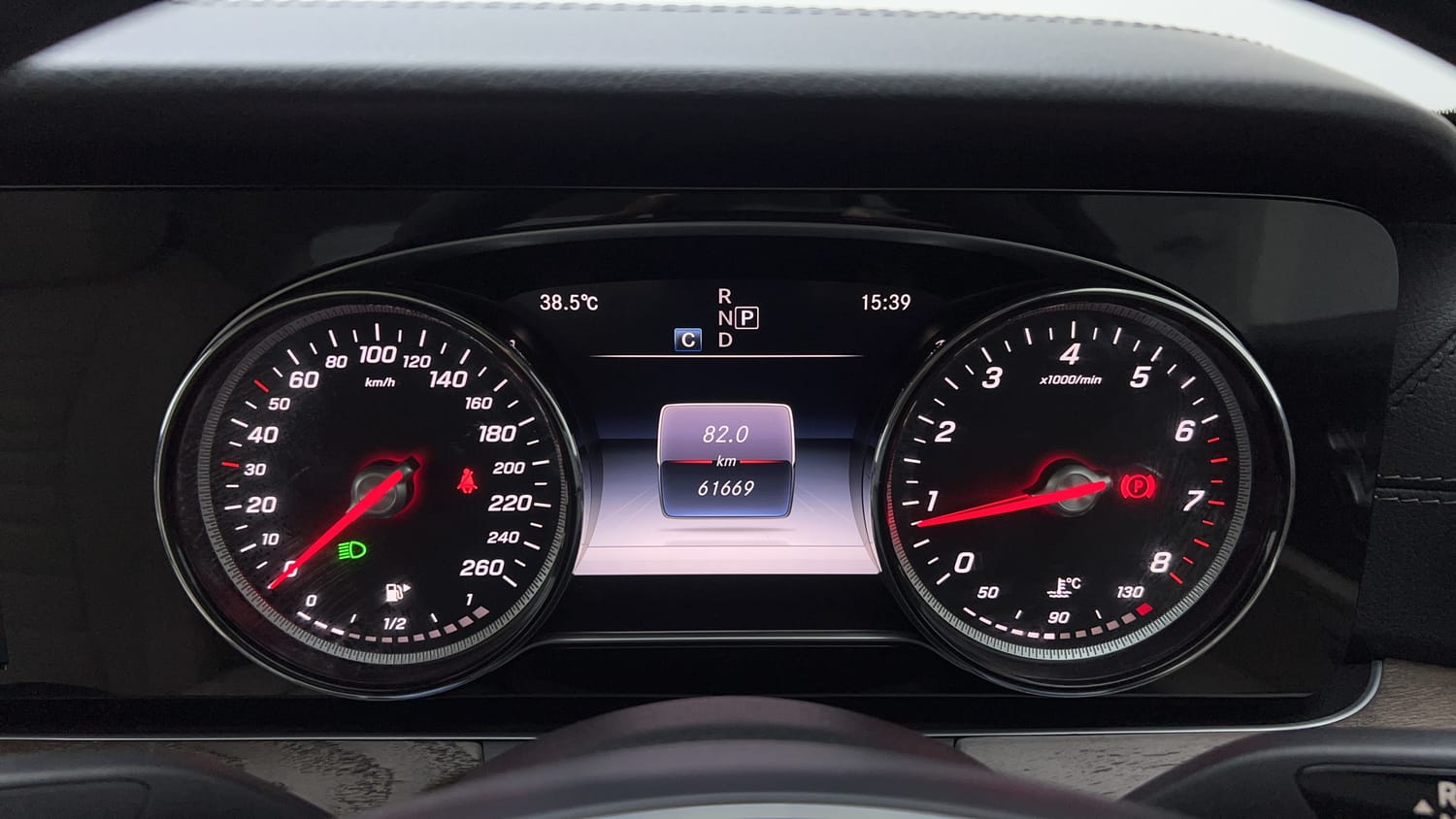Used 2017 Mercedes-Benz E-Class E 200 Avantgarde Petrol Automatic interior CLUSTERMETER VIEW