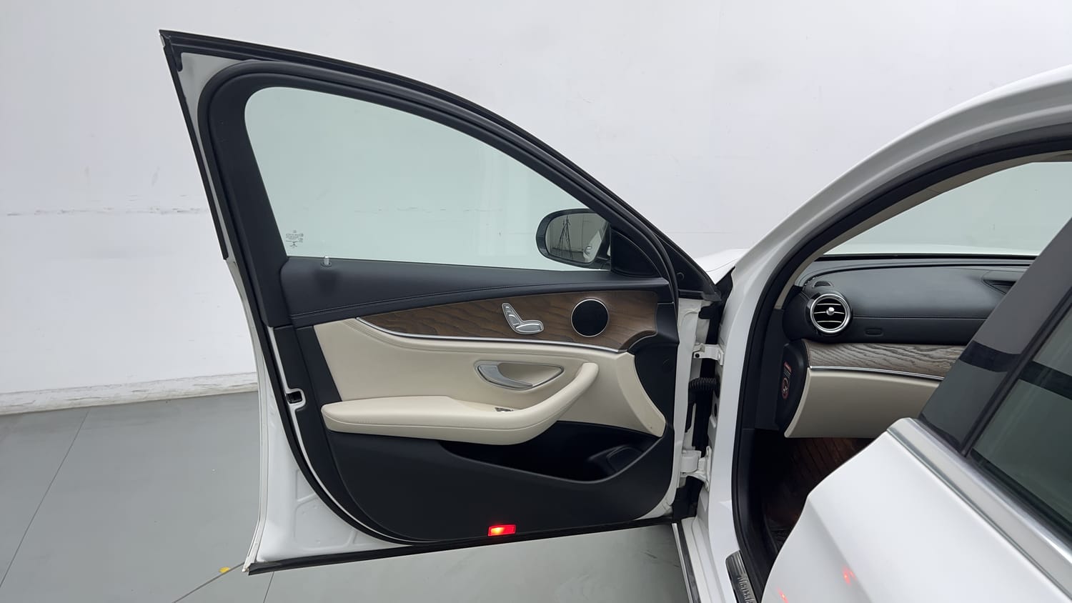 Used 2017 Mercedes-Benz E-Class E 200 Avantgarde Petrol Automatic interior LEFT FRONT DOOR OPEN VIEW