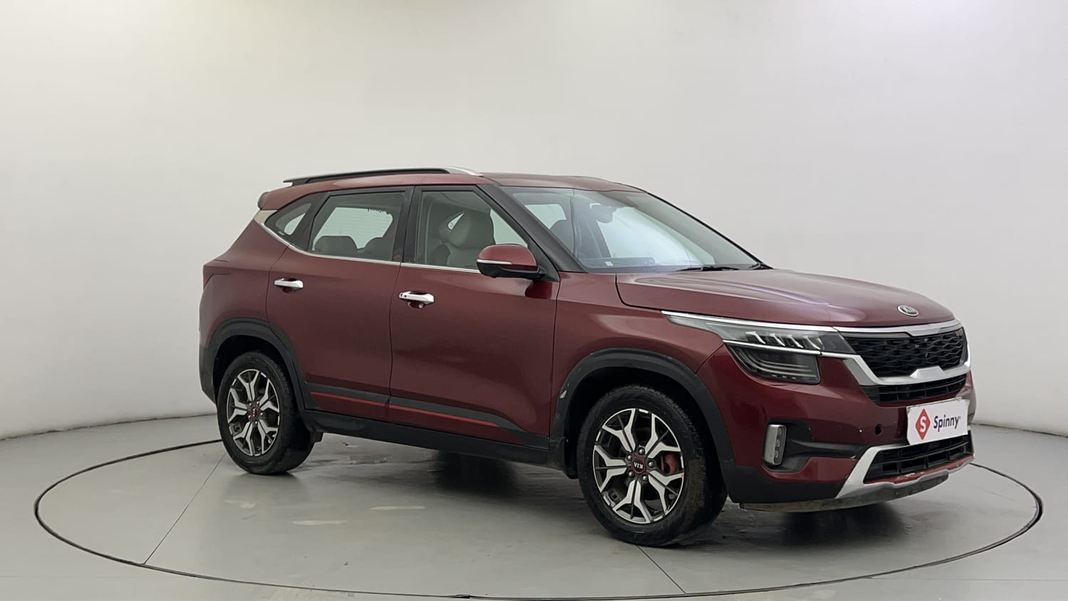 Used 2019 kia Seltos GTX Plus DCT 1.4 Petrol Automatic exterior RIGHT FRONT CORNER VIEW