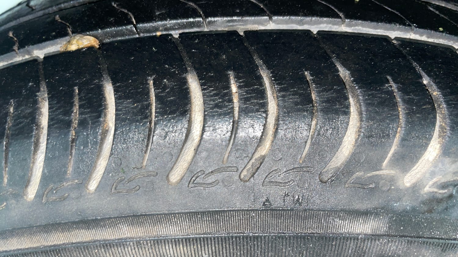 Used 2021 Hyundai Santro Sportz Petrol Manual tyres RIGHT REAR TYRE TREAD VIEW