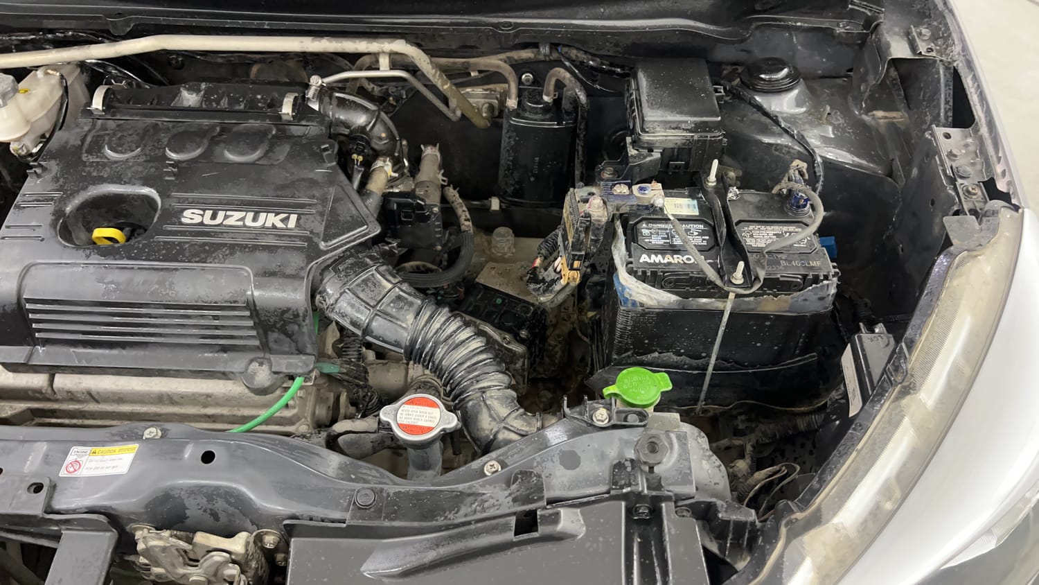 Used 2014 Maruti Suzuki Celerio VXi AMT Petrol Automatic engine ENGINE LEFT SIDE VIEW